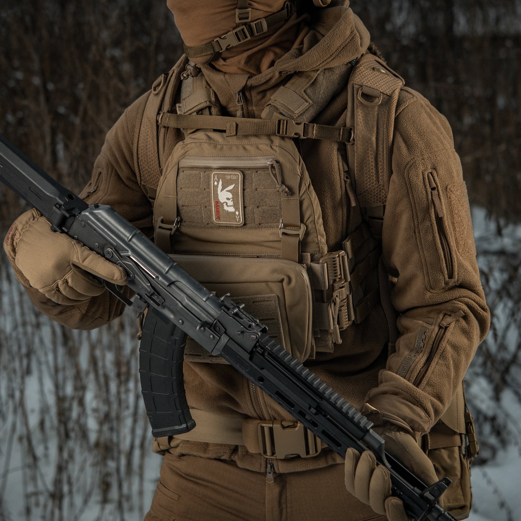 M-Tac нашивка Bad Boy (вишивка) Coyote