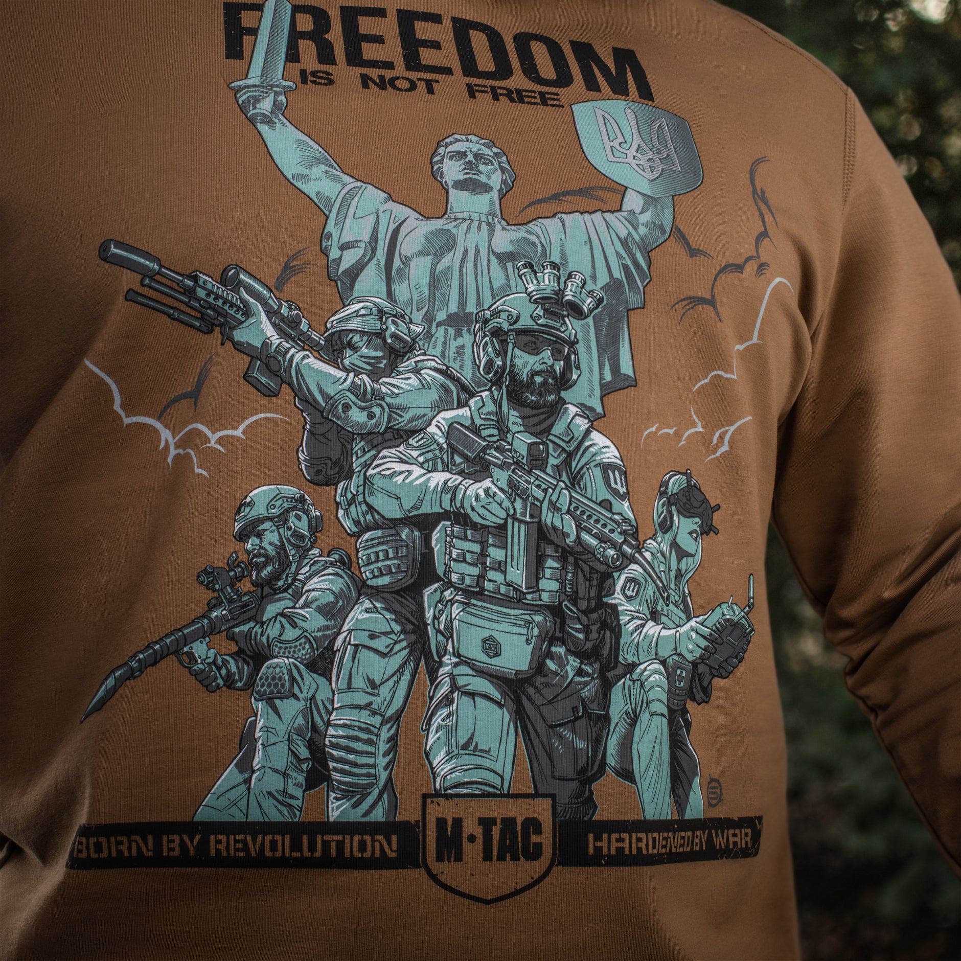 M-Tac кофта Hoodie Freedom Coyote Brown
