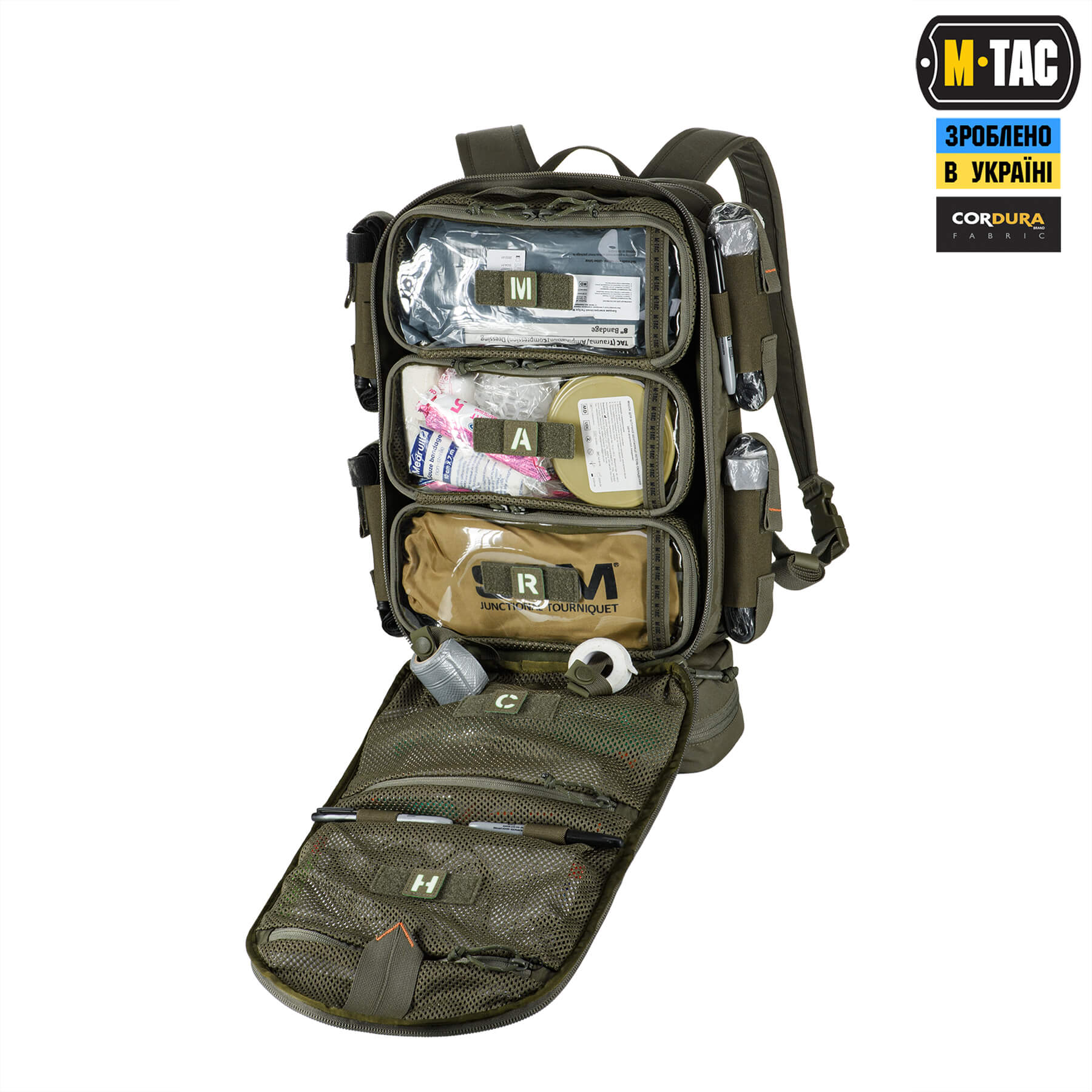 M-Tac нашивка MARCH Ranger Green/GID