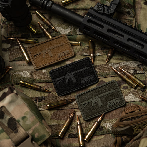 M-Tac нашивка AR-15 Velcro/PVC Coyote