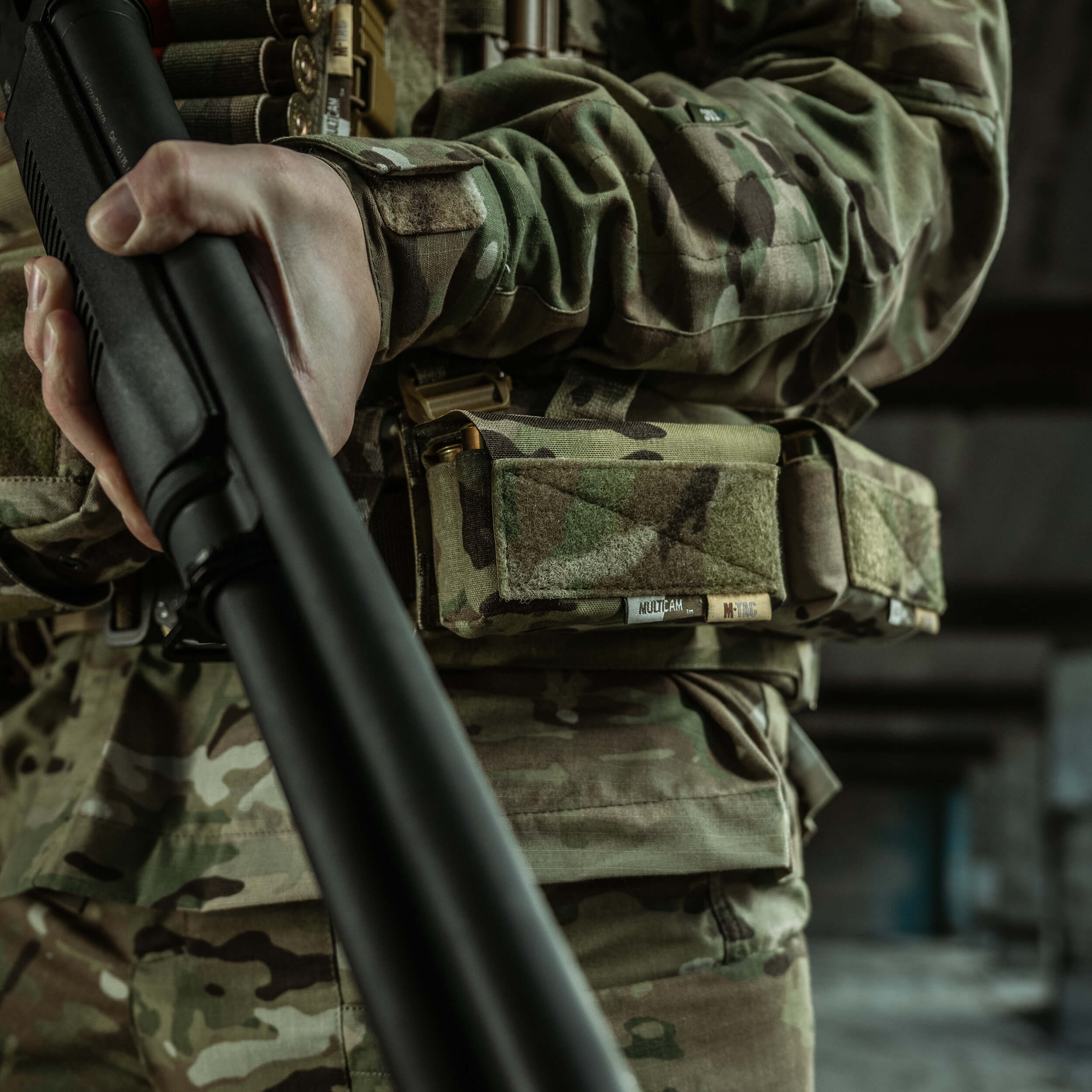 M-Tac підсумок під 12 калібр на 10 набоїв Elite Multicam