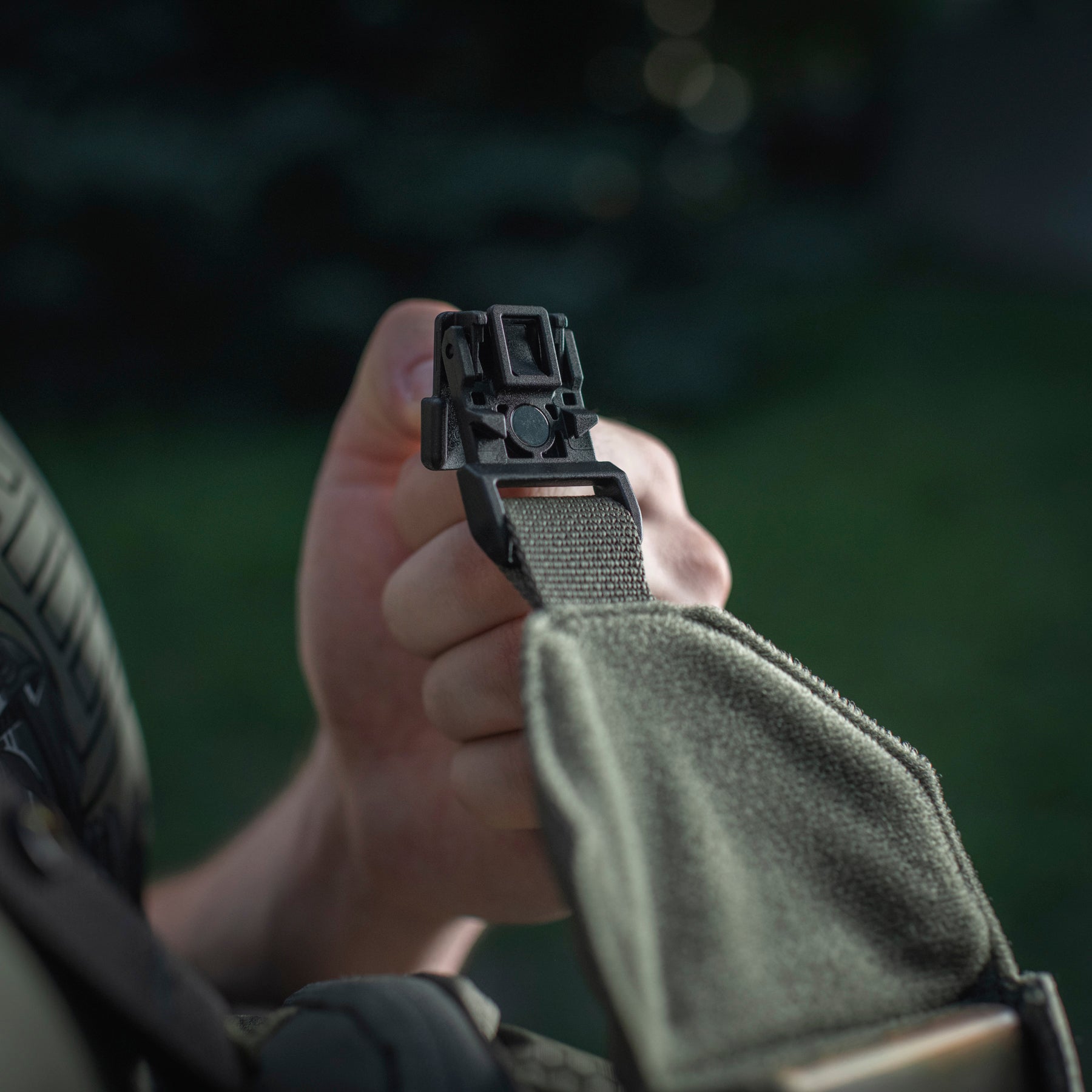 M-Tac підсумок для смартфона Elite Large Hex Ranger Green