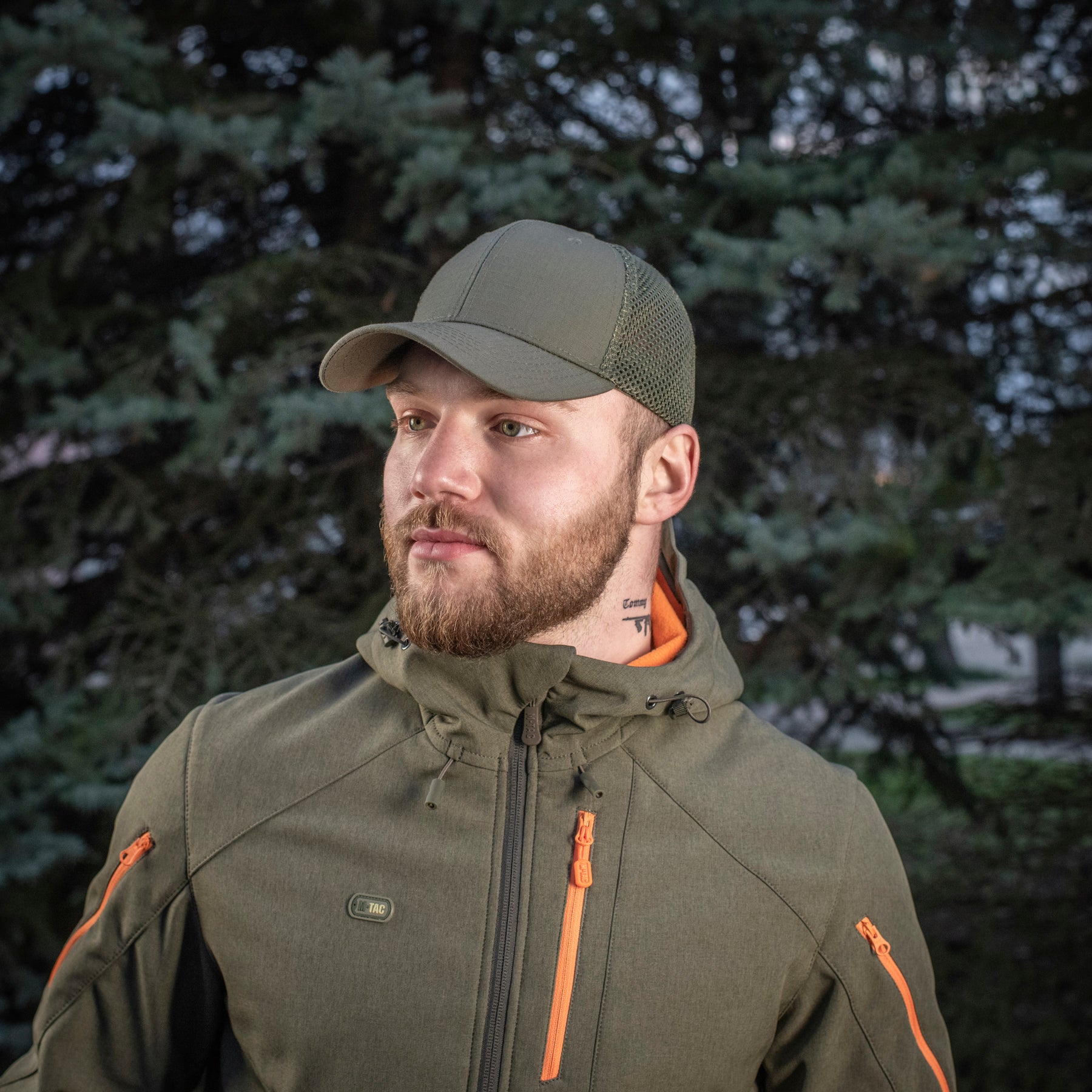 M-Tac бейсболка з сіткою Flex ріп-стоп Army Olive