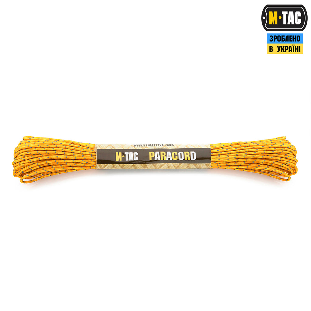 M-Tac паракорд Minicord Reflective Goldenrod 15м