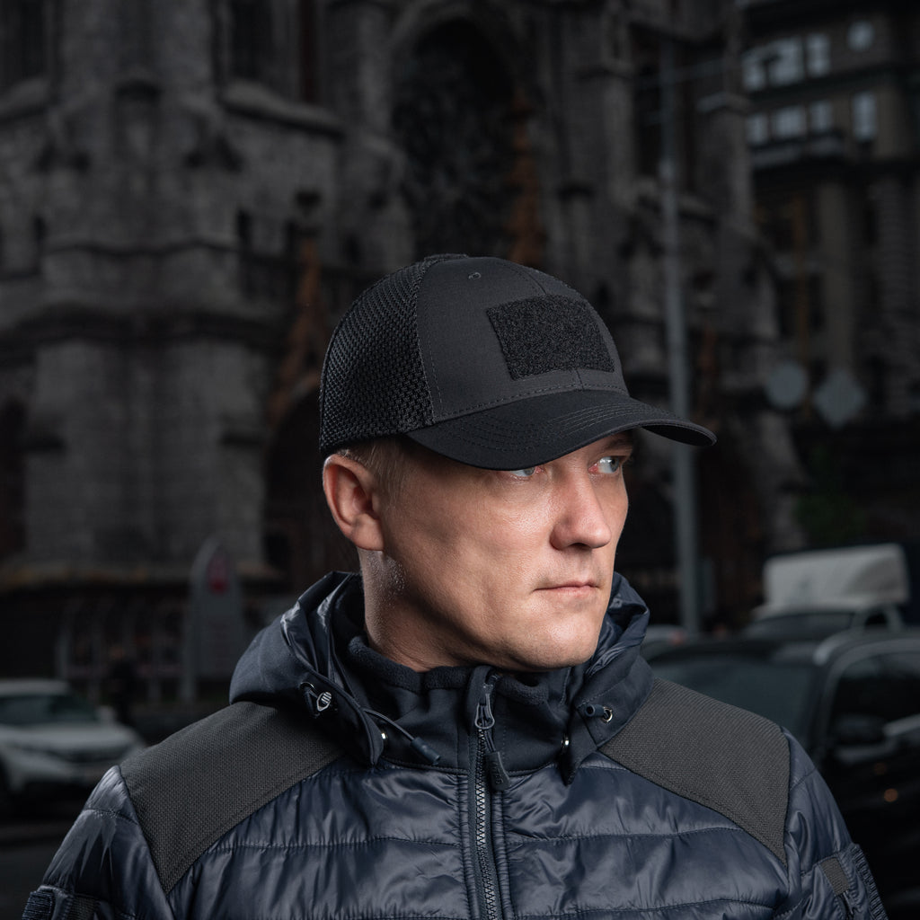 M-Tac бейсболка тактична з сіткою Elite Flex Black