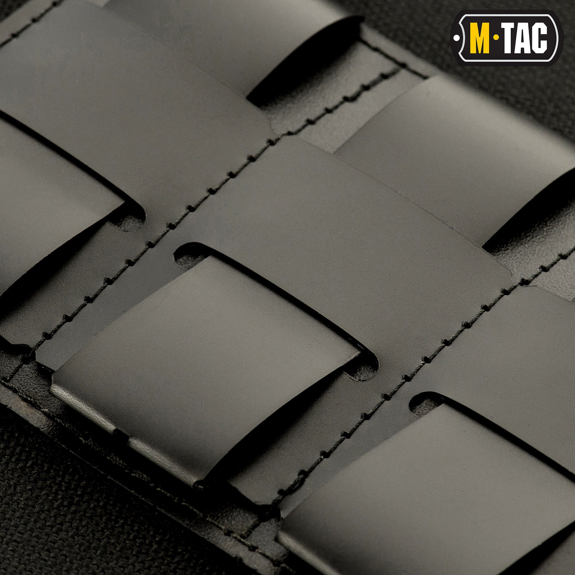 M-Tac панель для нашивок на MOLLE 120x85 Black