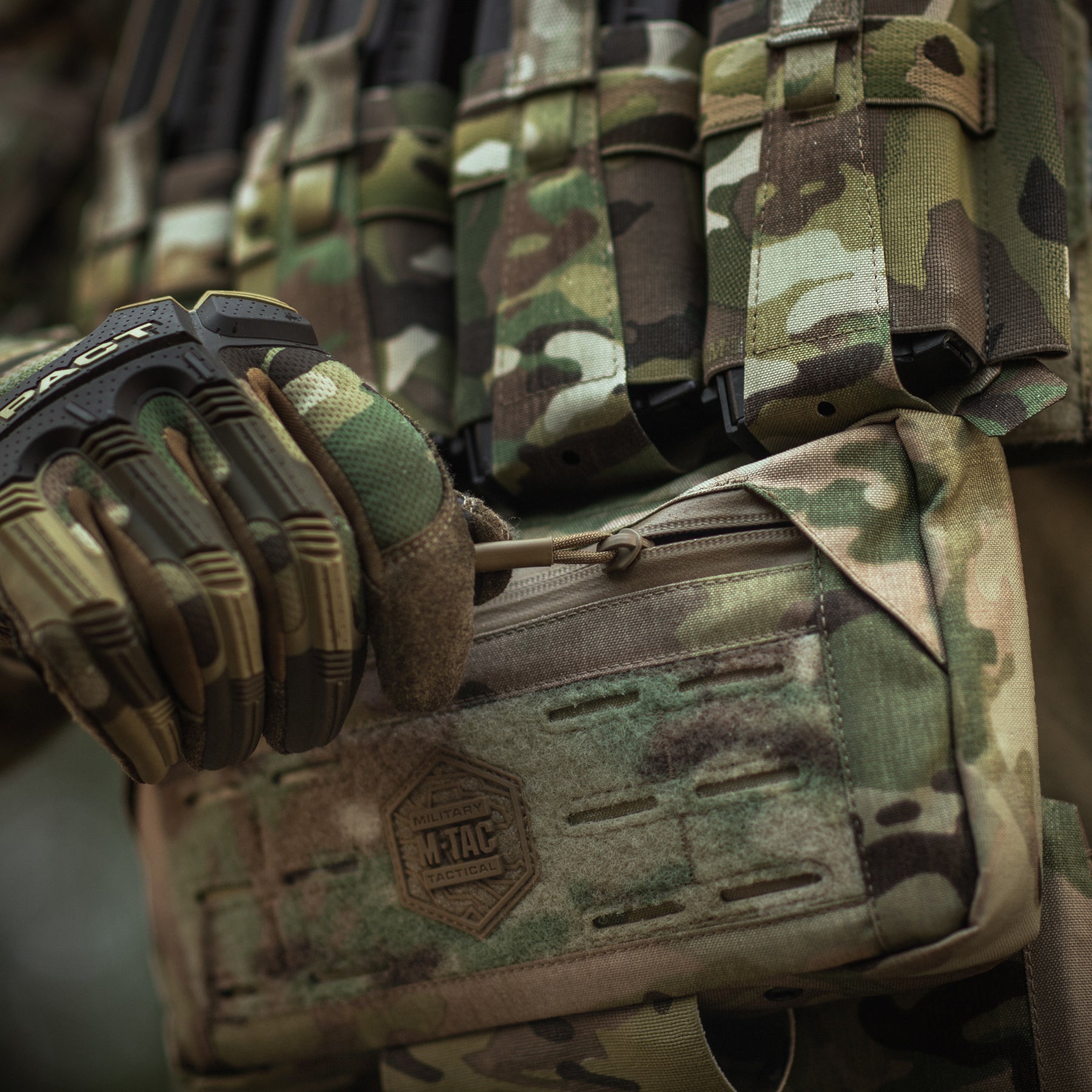 M-Tac захист живота з балістичним пакетом 2 клас захисту (BRONYX) Multicam