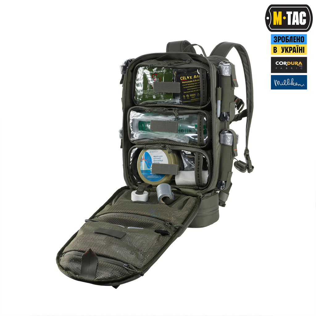 M-Tac наплічник бойового медика Elite Ranger Green