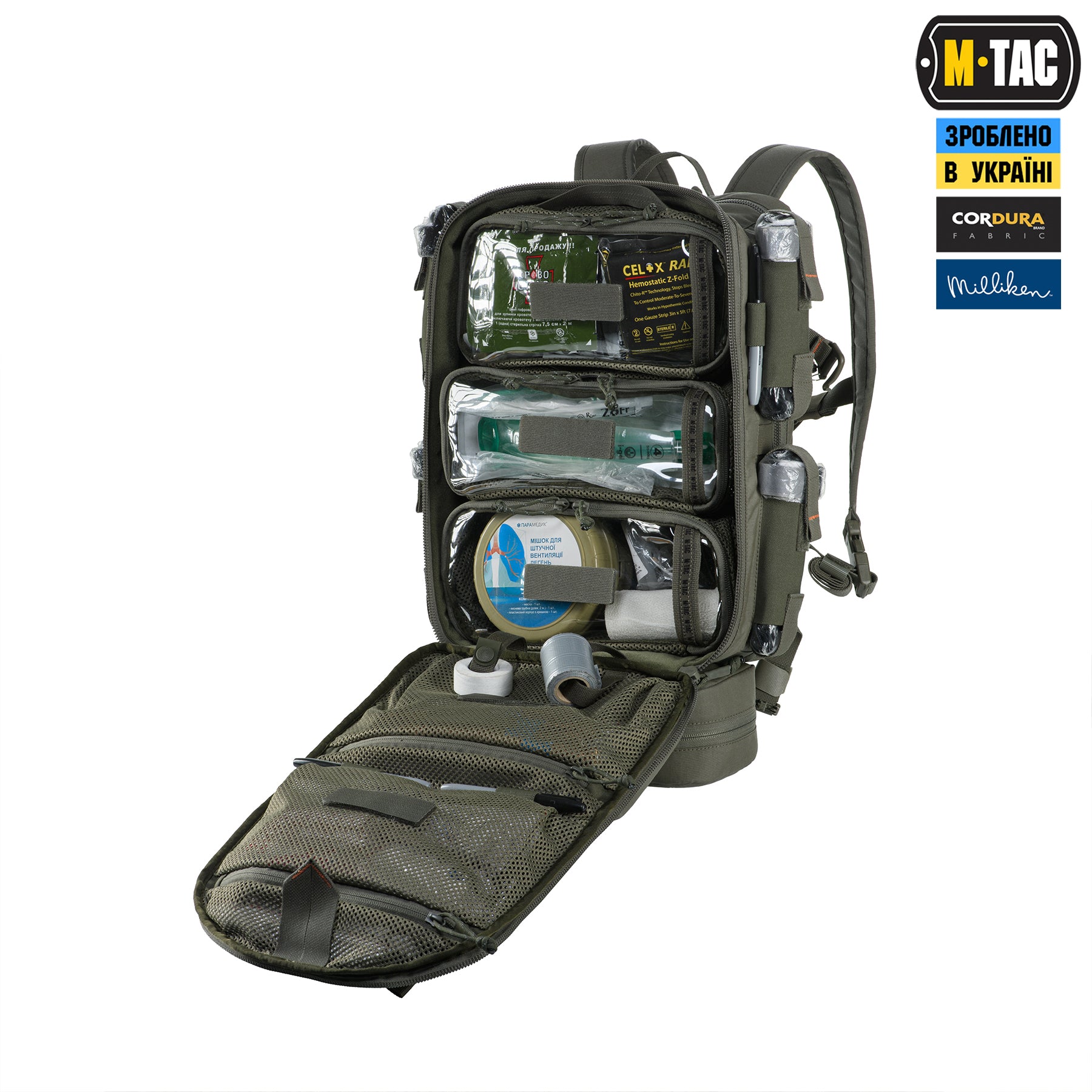 M-Tac наплічник бойового медика Elite Ranger Green