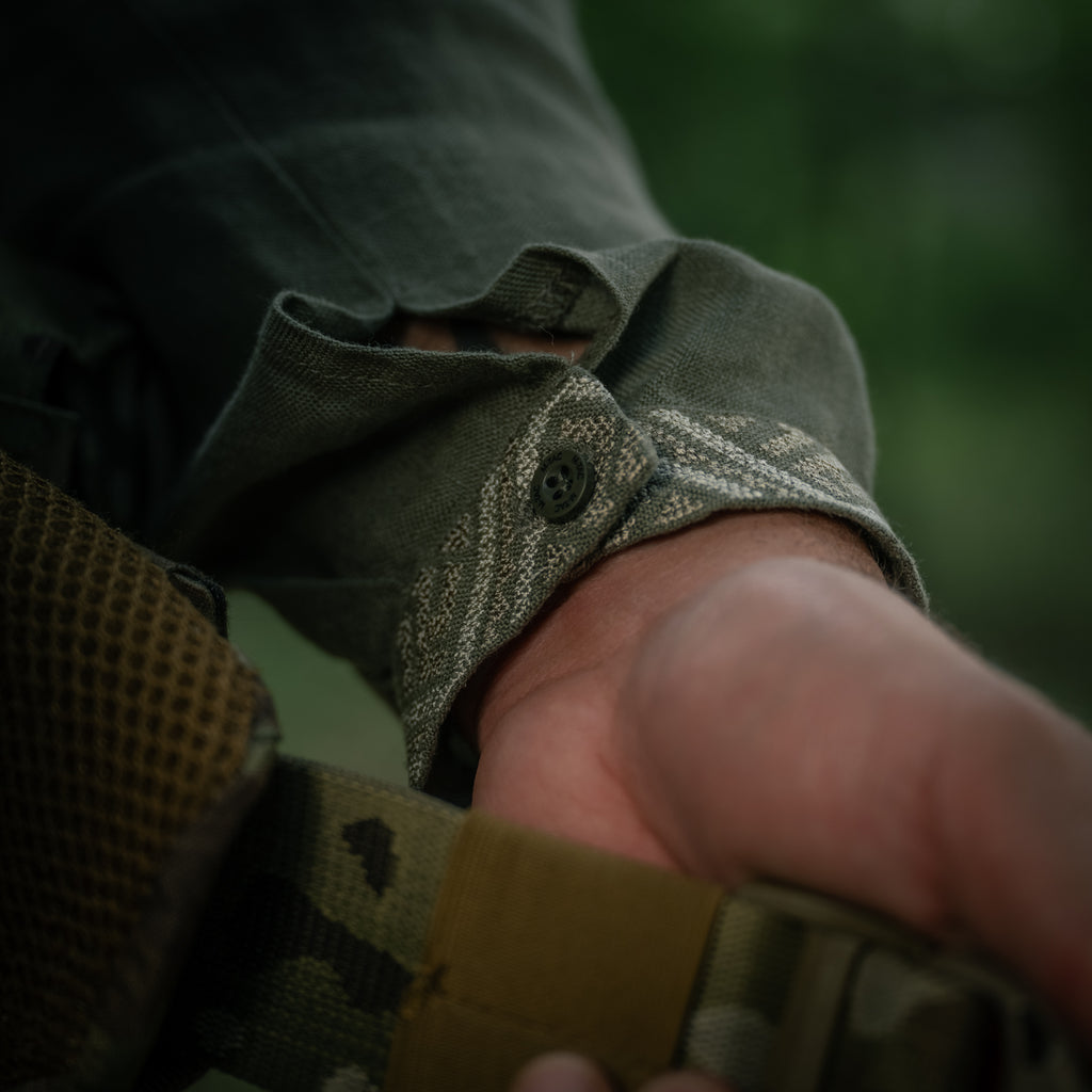 M-Tac вишиванка 100% льон тип 2олива