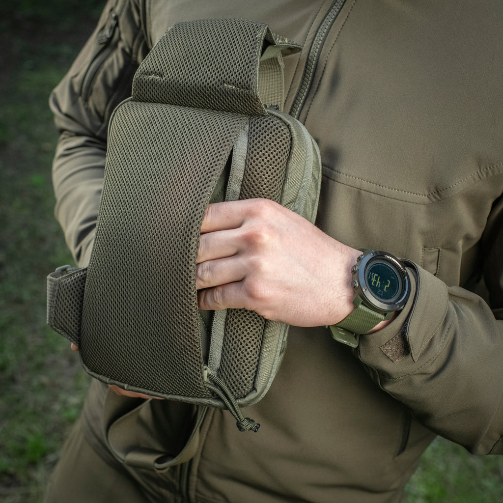 M-Tac сумка Sling Pistol Bag Elite Hex Ranger Green