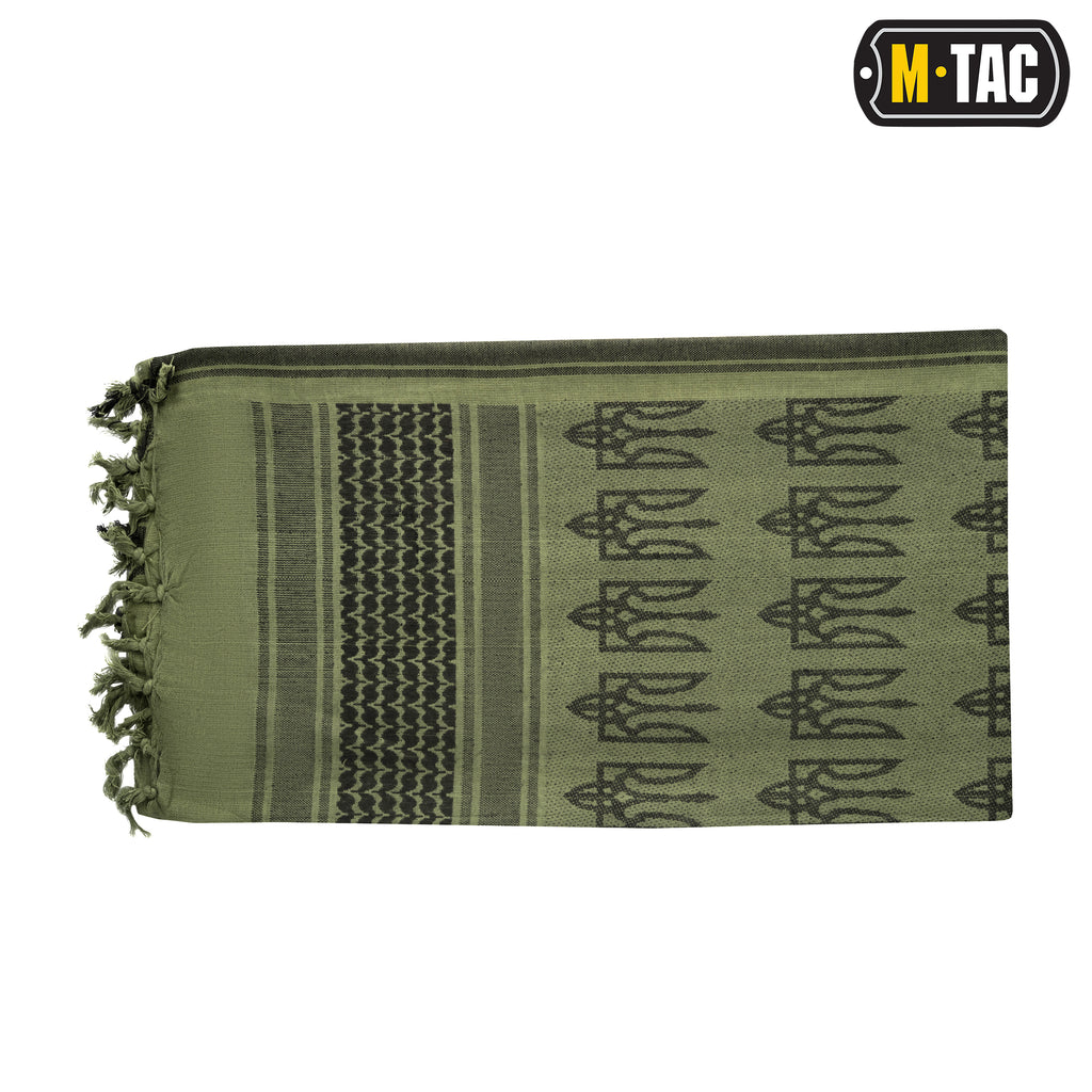 M-Tac шарф шемаг з Тризубом Olive/Black