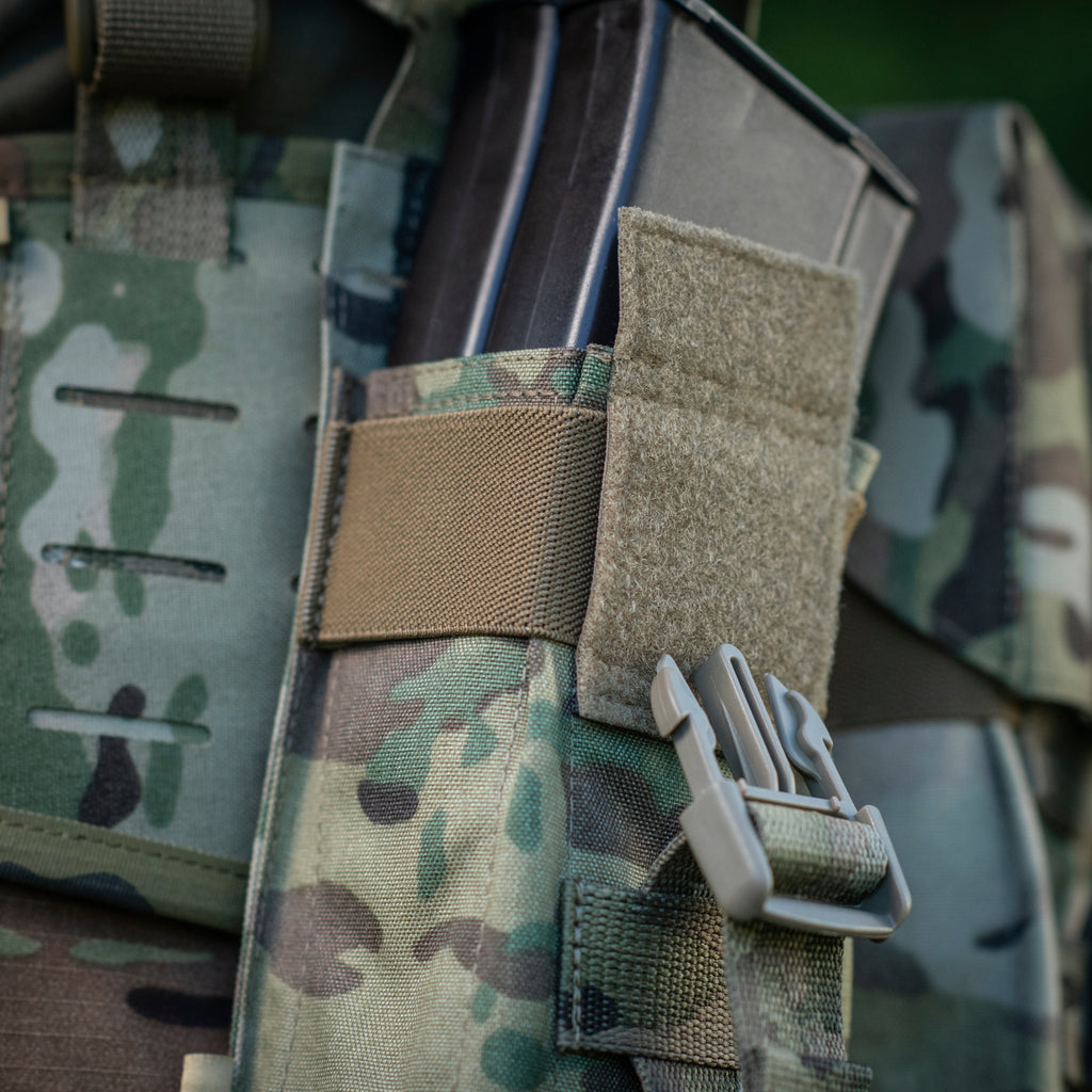 M-Tac підсумок на два магазина закритий Fastex Multicam