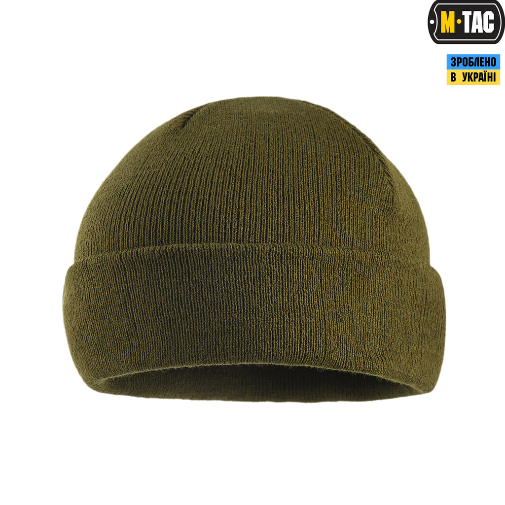 M-Tac шапка тонка вязка 100% акрил Dark Olive