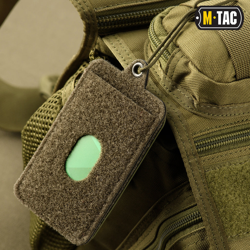 M-Tac панель для нашивок підвісна з кишенею для ID-картки Olive