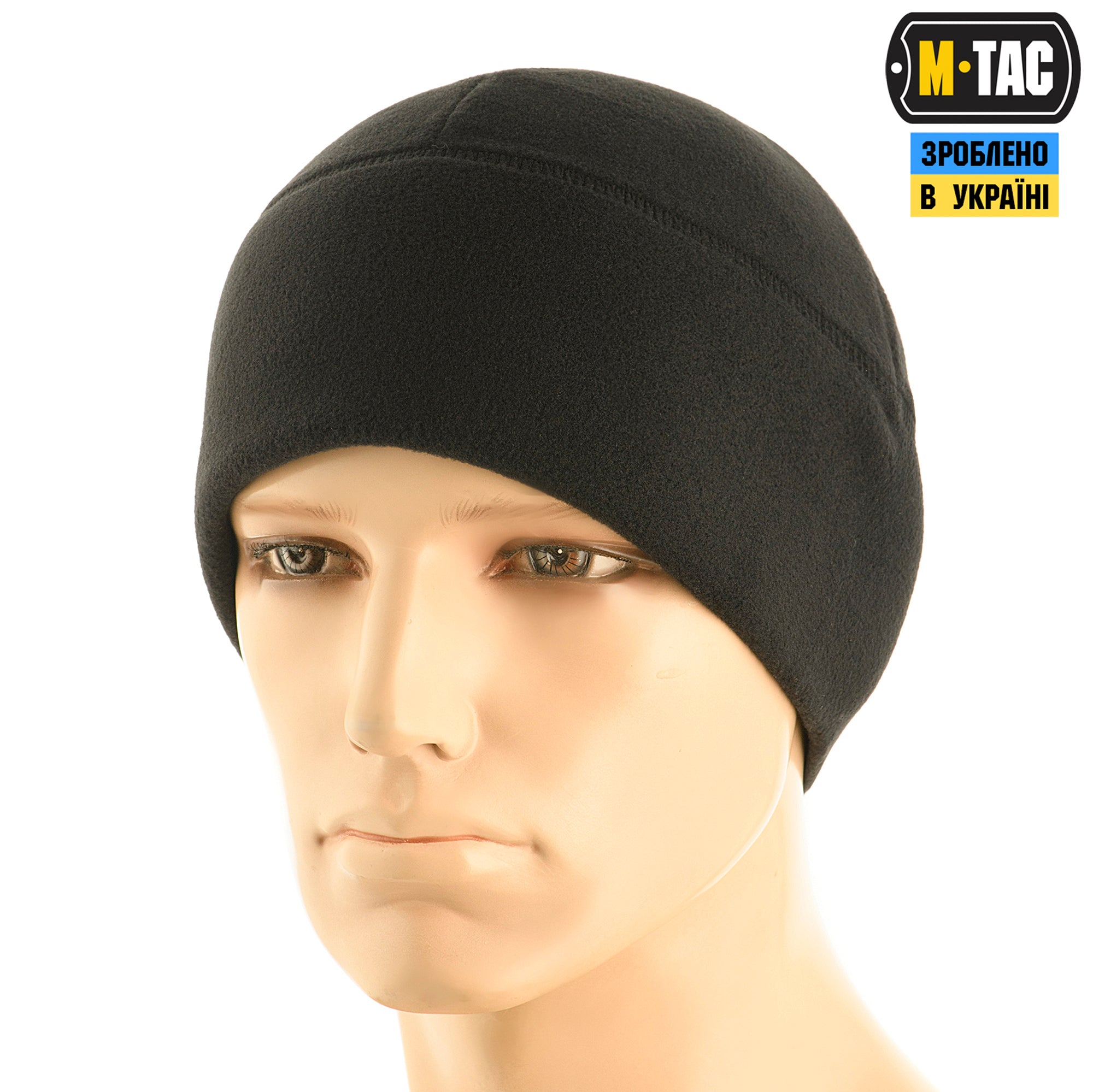 M-Tac шапка Watch Cap Premium фліс (250г/м2) Black