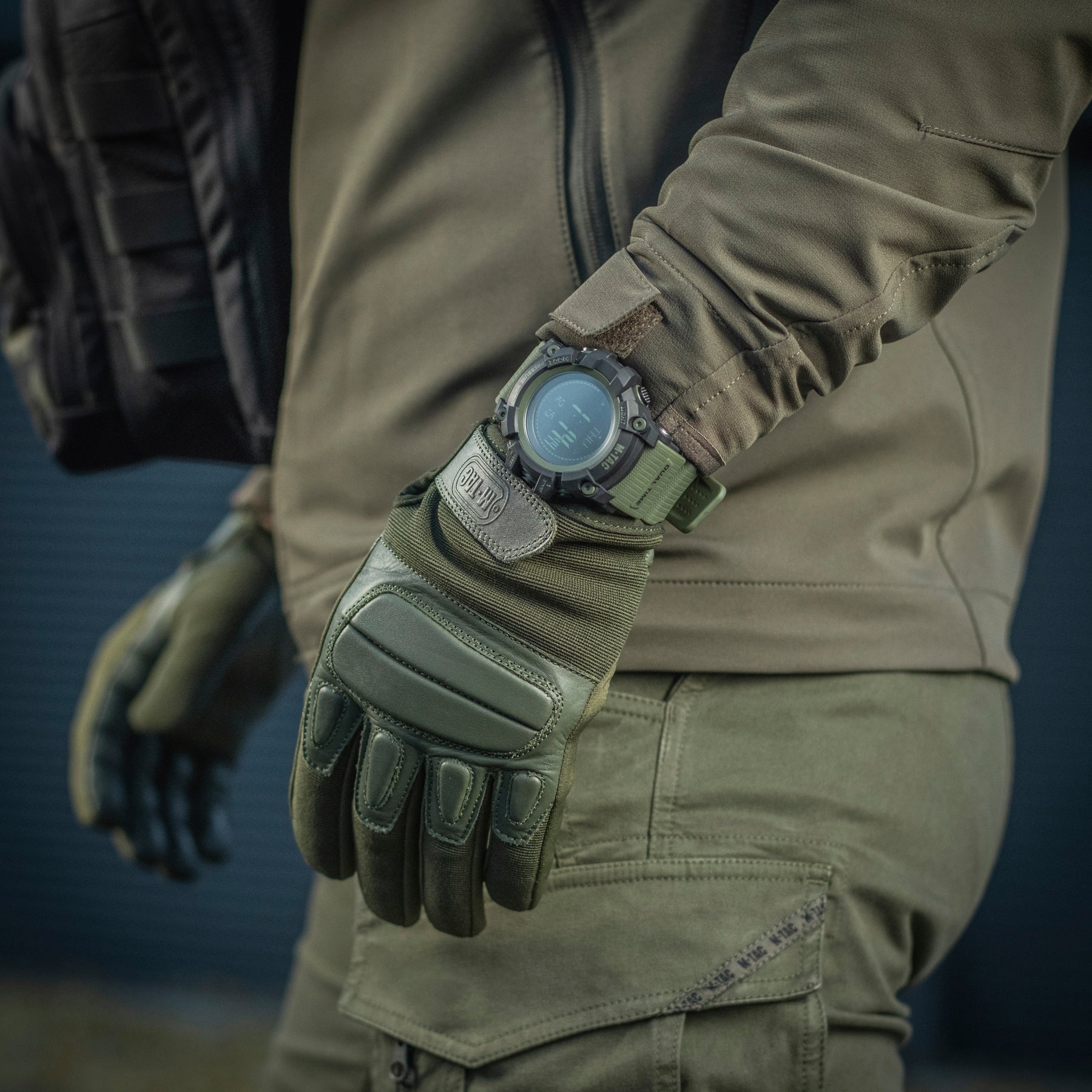 M-Tac годинник тактичний Adventure Black/Olive