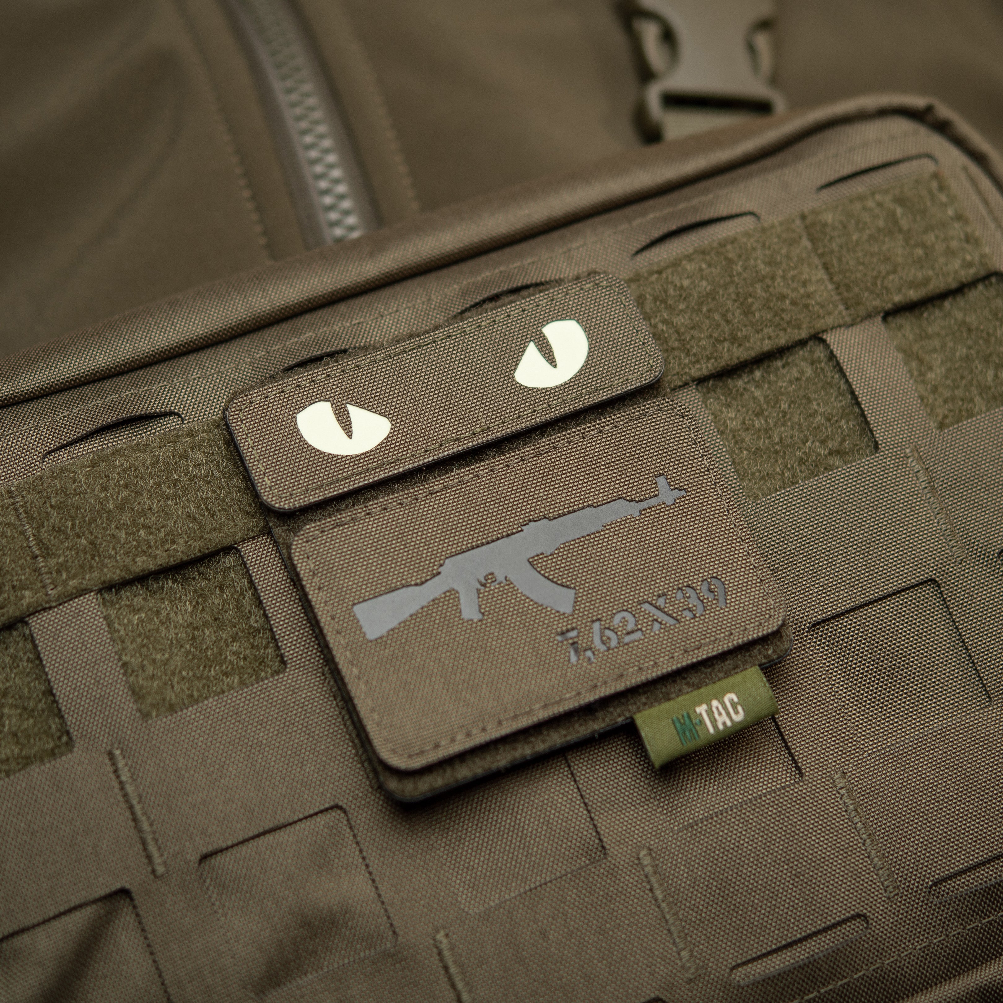 M-Tac панель для нашивок на MOLLE 80x85 Olive