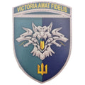 Шеврон ПВХ ЗСУ 38 окрема бригада морської піхоти Victoria Amat Fidelis