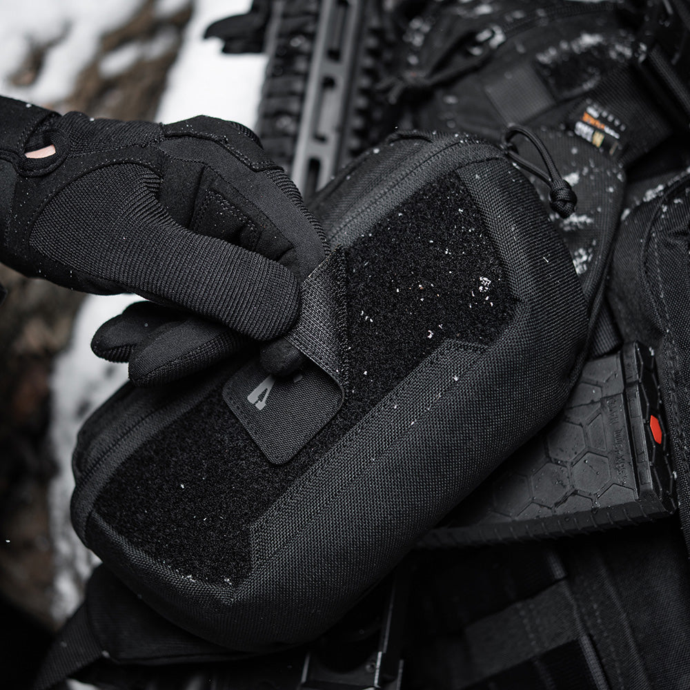 M-Tac нашивка AR-15 223/5,56 Laser Cut Black/Grey