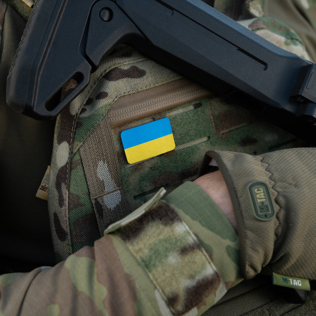 M-Tac нашивка прапор України (38х24 мм) Yellow/Blue