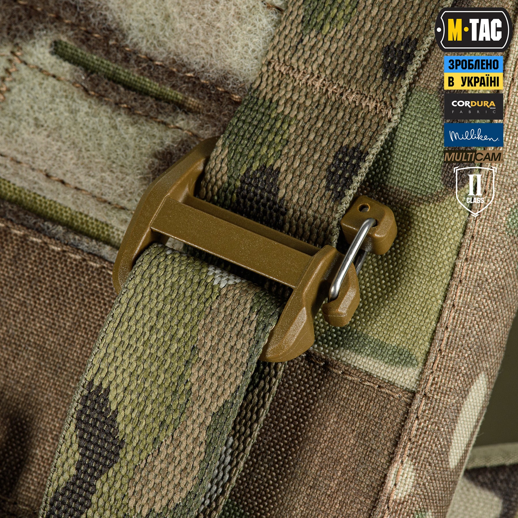 M-Tac плитоноска Cuirass Tiger FAST Elite 2 клас захисту (розмір плити М) Multicam