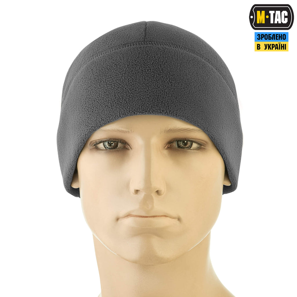 M-Tac шапка Watch Cap Elite фліс (320г/м2) Dark Grey