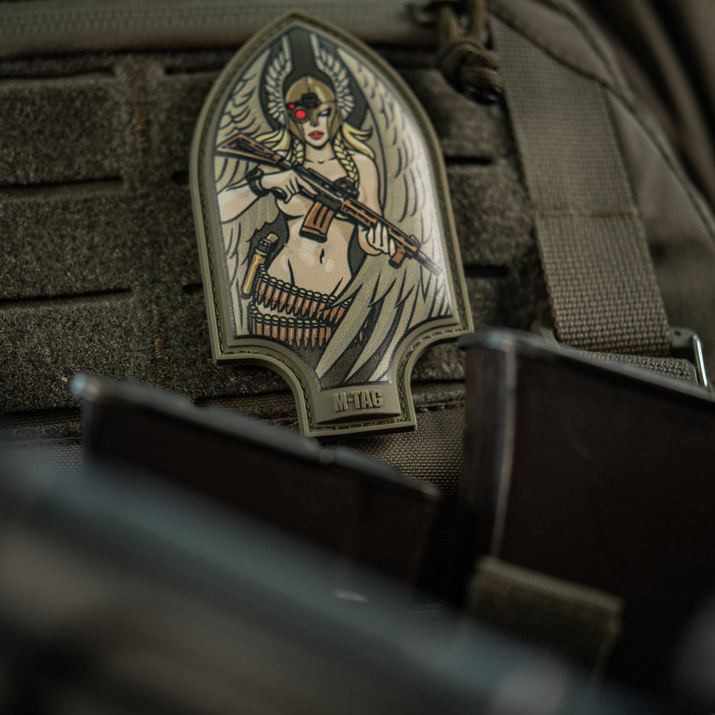 M-Tac нашивка Піка Валькірія PVC Olive