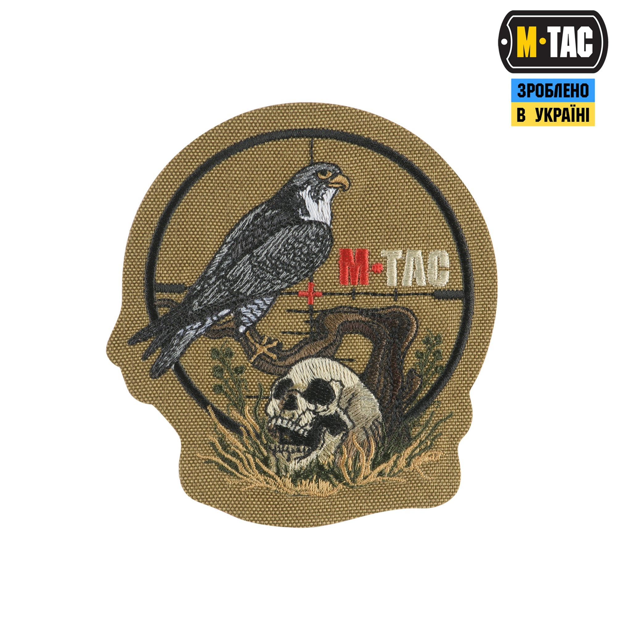 M-Tac нашивка Снайпер (вишивка) Coyote
