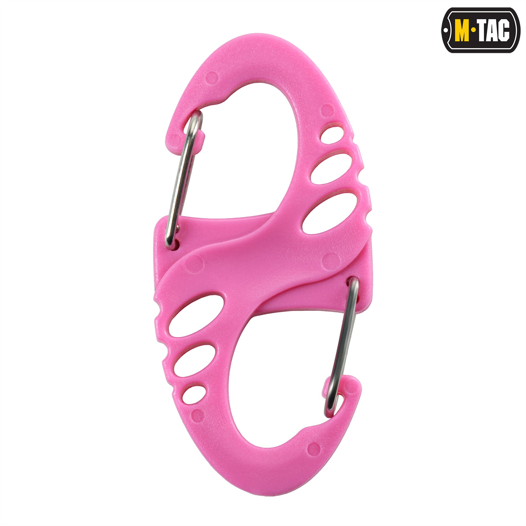 M-Tac карабін S-Hook пластиковий Pink