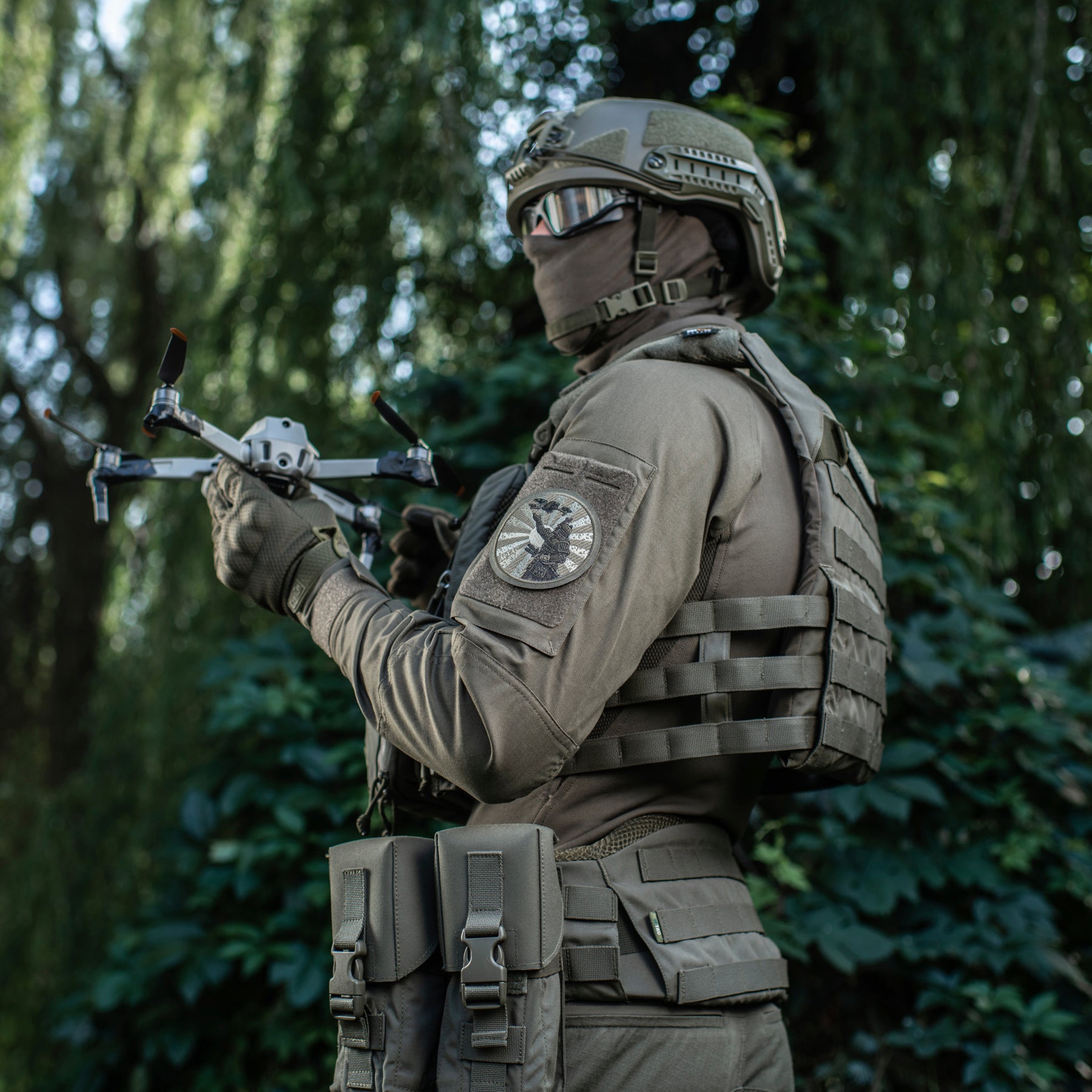 M-Tac нашивка Шлях Самурая (вишивка) Olive/Ranger Green