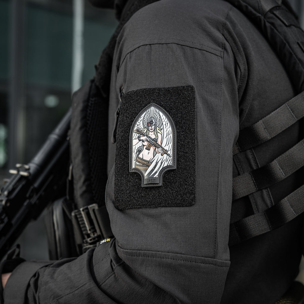 M-Tac нашивка Піка Валькірія PVC Black