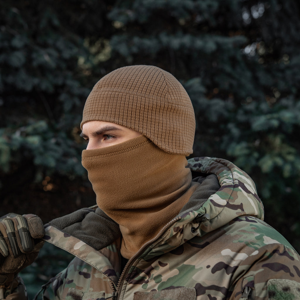 M-Tac шапка-підшоломник Gen.II фліс ріп-стоп Coyote Brown