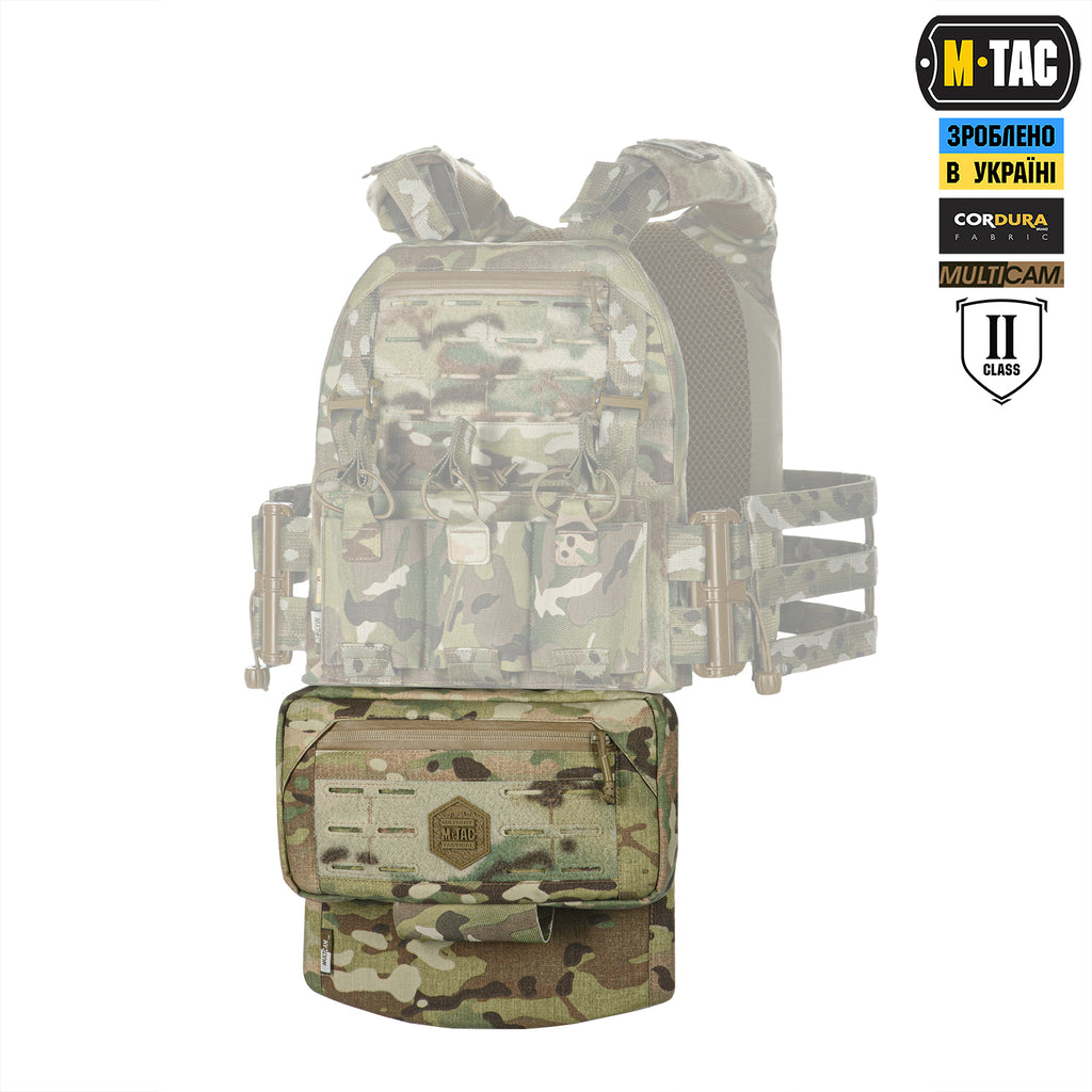 M-Tac захист живота з балістичним пакетом 2 клас захисту (BRONYX) Multicam