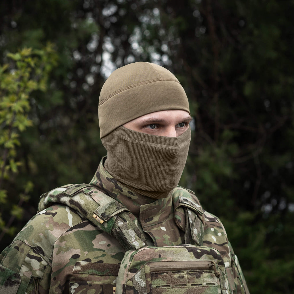 M-Tac шапка-підшоломник мікрофліс ріп-стоп Tan