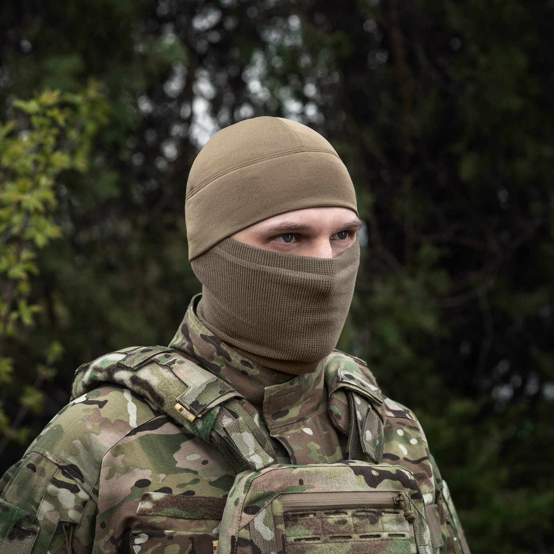 M-Tac шапка-підшоломник мікрофліс ріп-стоп Tan