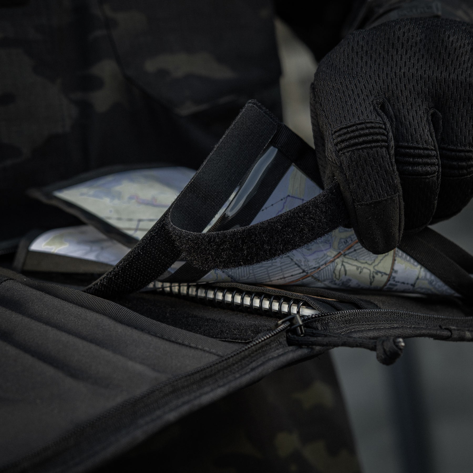 M-Tac планшет-органайзер А5 Elite Multicam Black