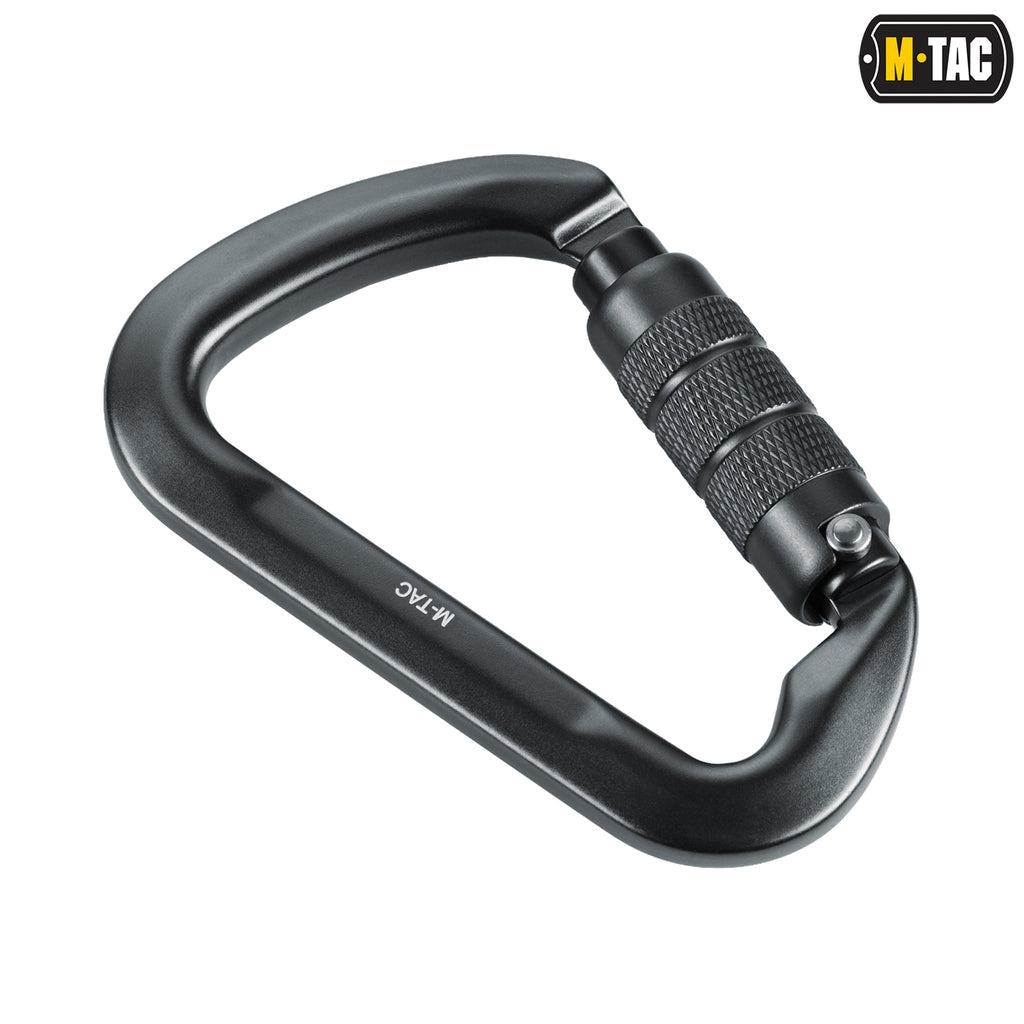 M-Tac карабін 10 см с байонетною муфтою Keylock Grey