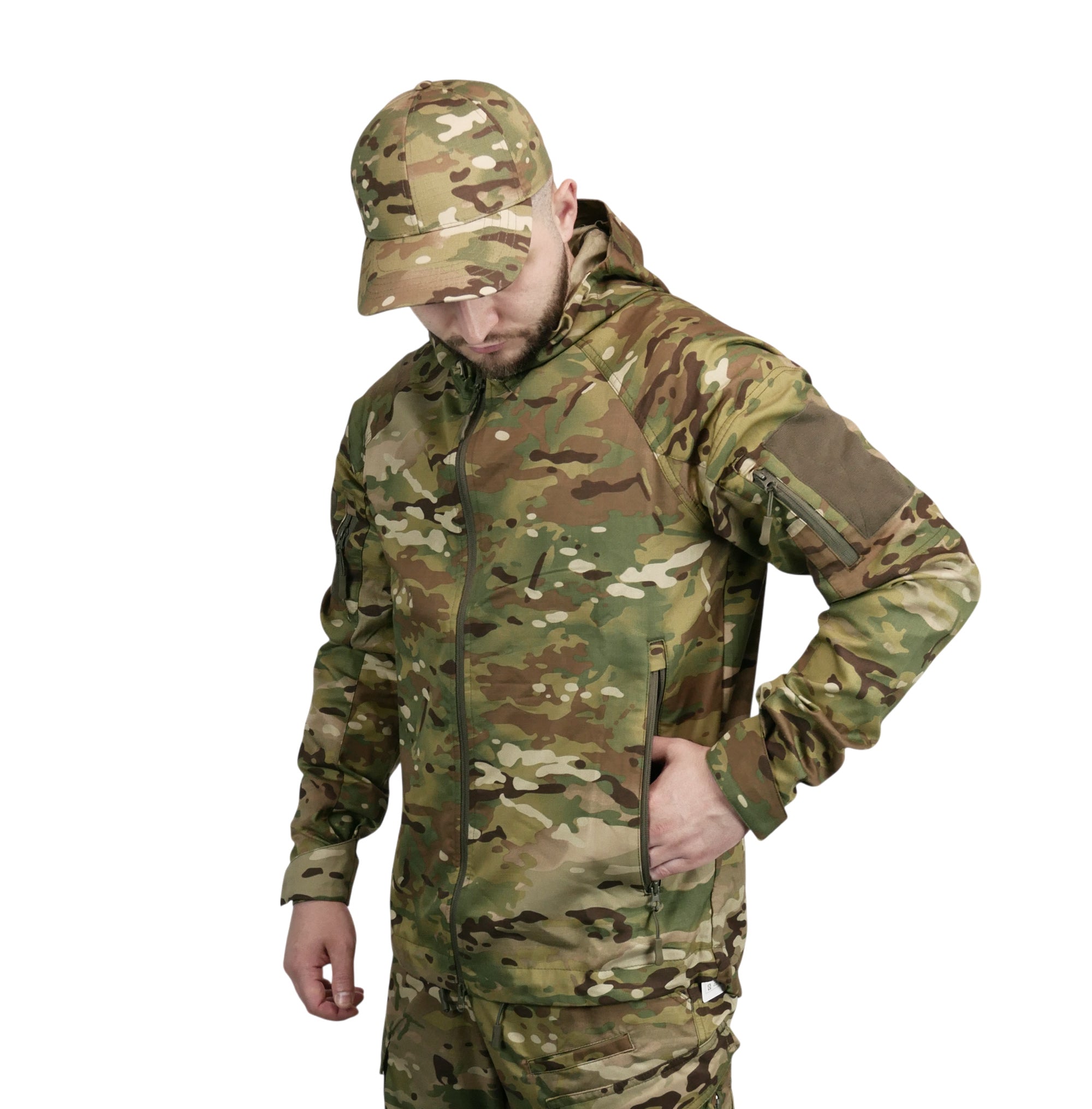 Тактична куртка Twill GEN I | Multicam | Літня військова куртка без підкладки