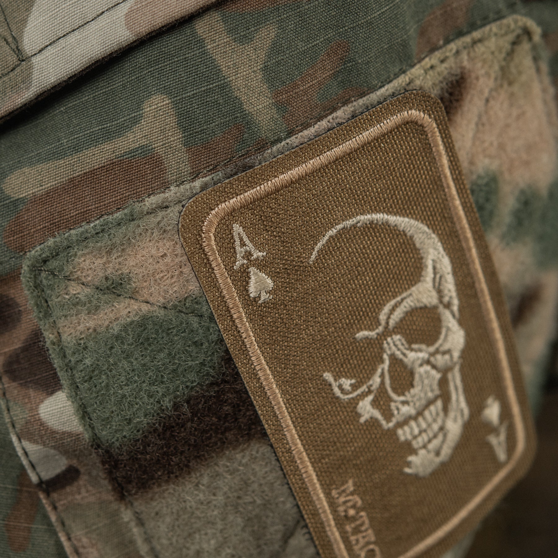 M-Tac нашивка Face of war (вишивка) Coyote