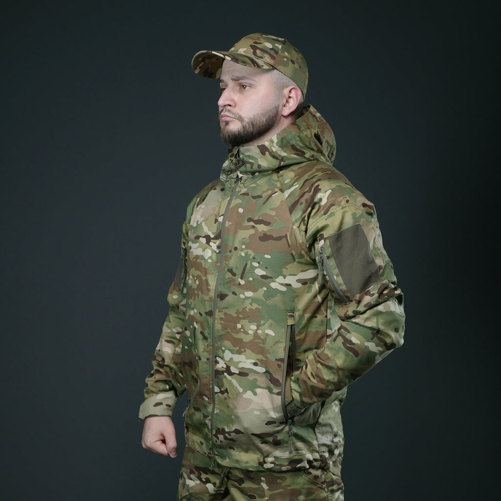 Тактична куртка Twill GEN I | Multicam | Літня військова куртка без підкладки
