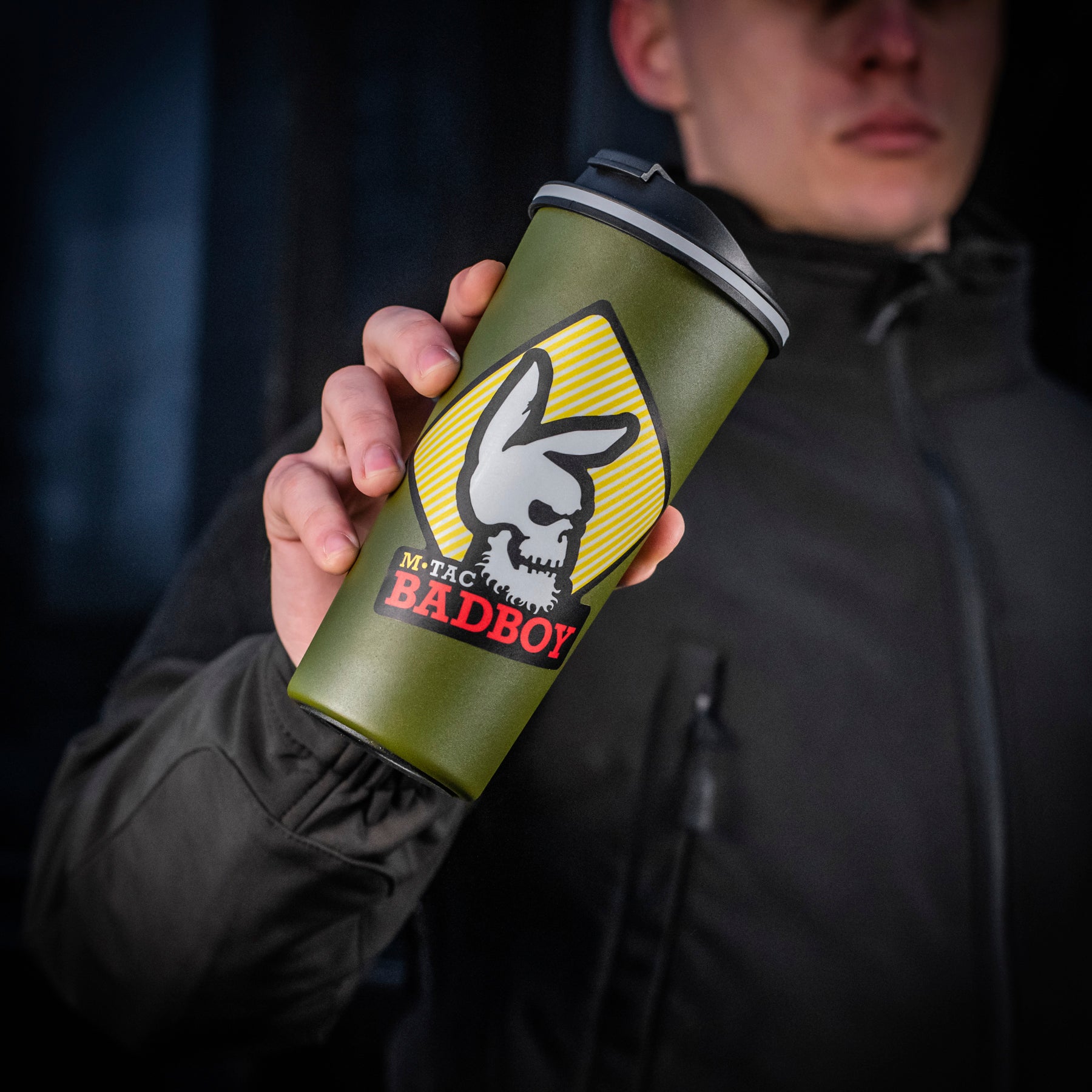 M-Tac наклейка Bad Boy світловідбиваюча Black