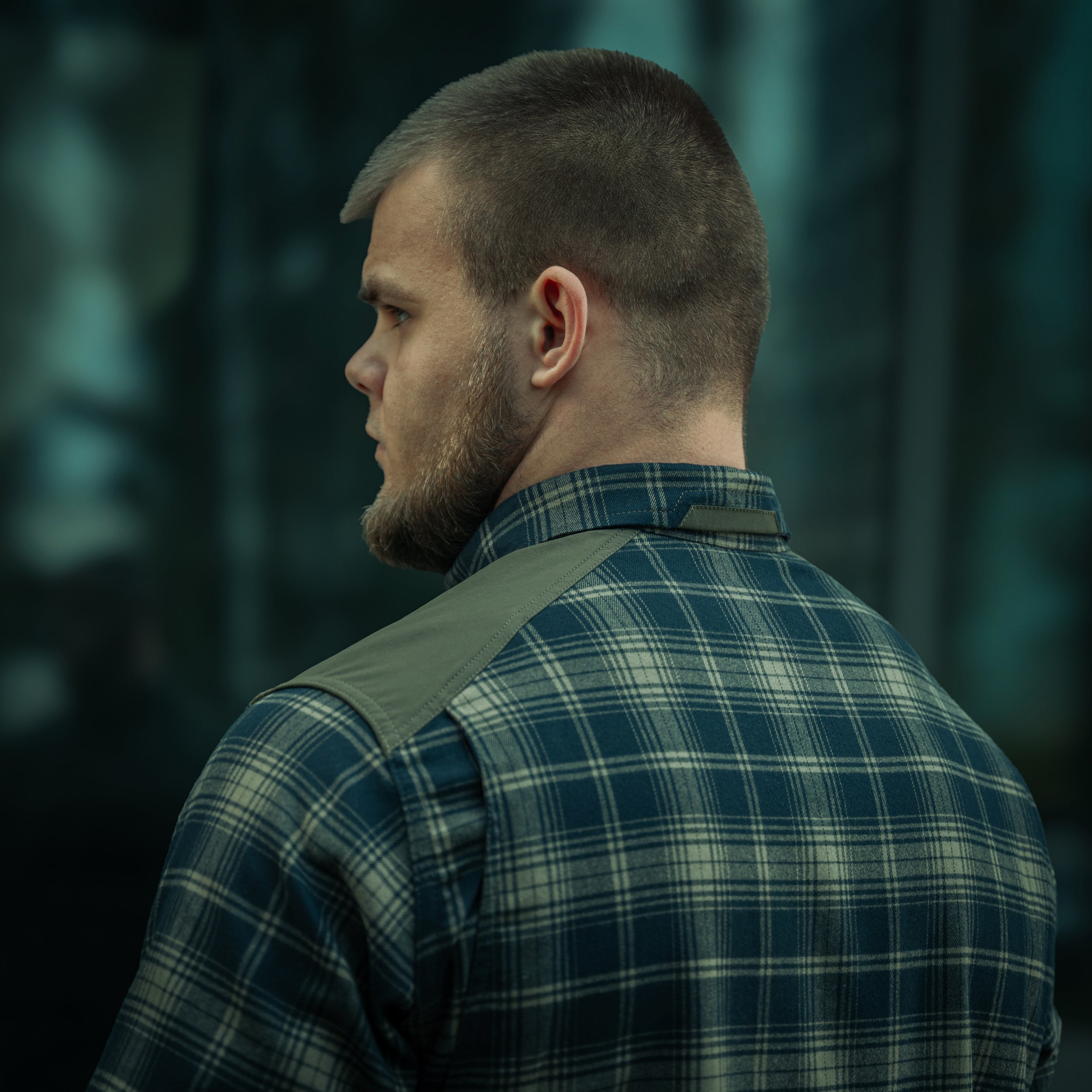 M-Tac сорочка Redneck Shirt Olive/Navy Blue