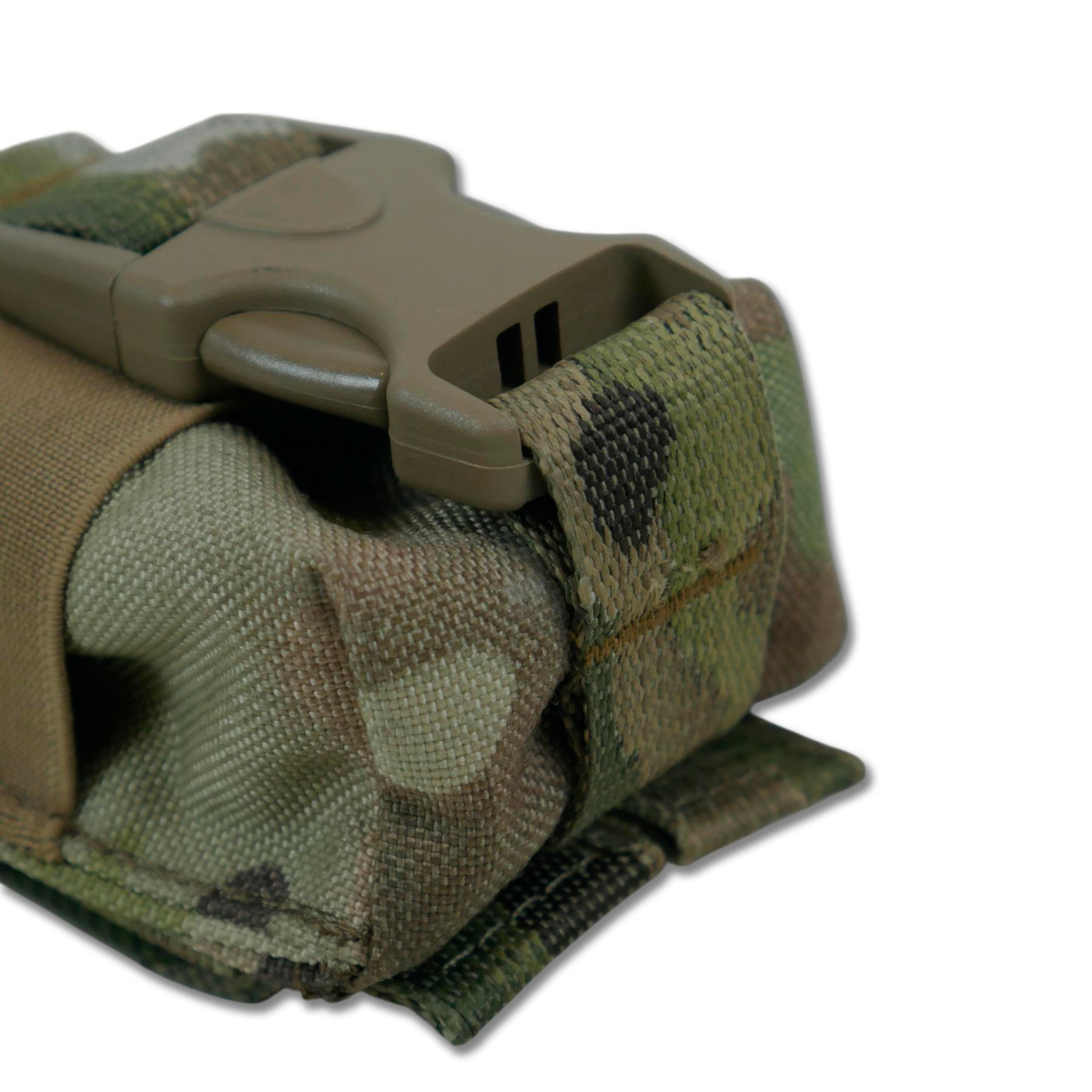 Посилений підсумок під рацію Militex Cordura original USA Мультикам з NIR-просоченням
