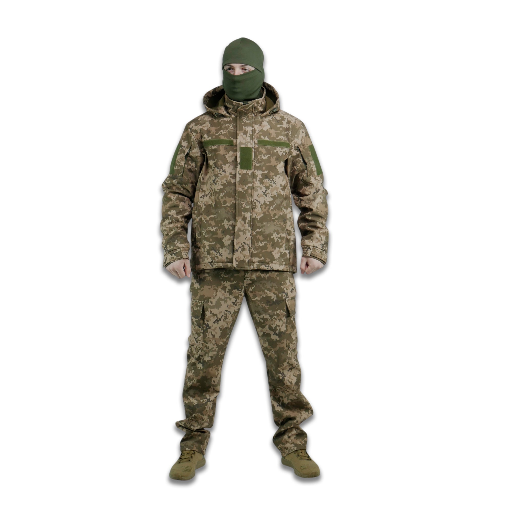 Демісезонний костюм Softshell Kiborg Піксель