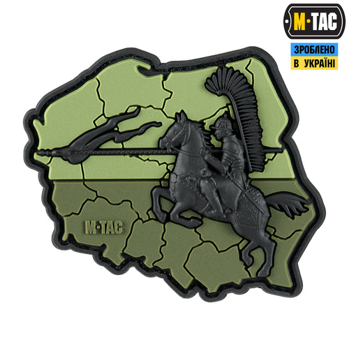 M-Tac нашивка Husaria 3D PVC Olive