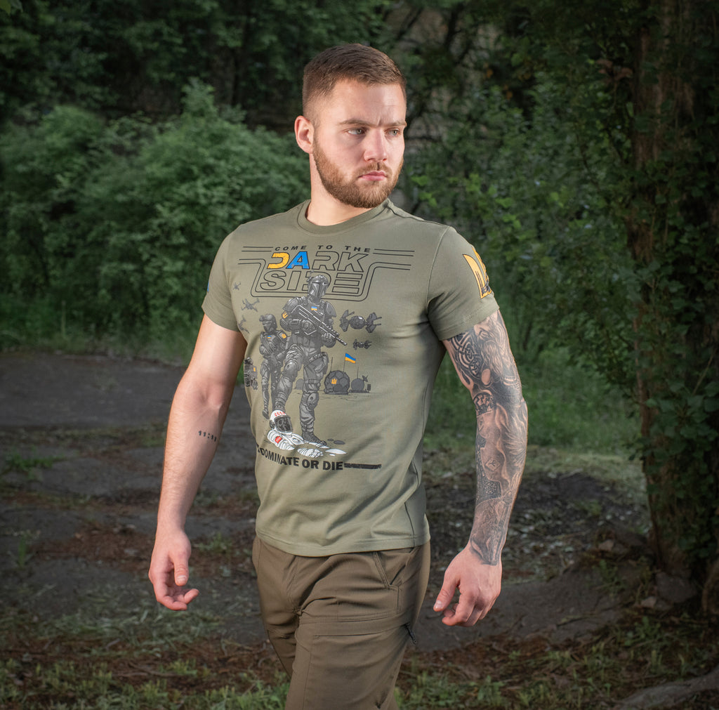 M-Tac футболка UA Side Light Olive