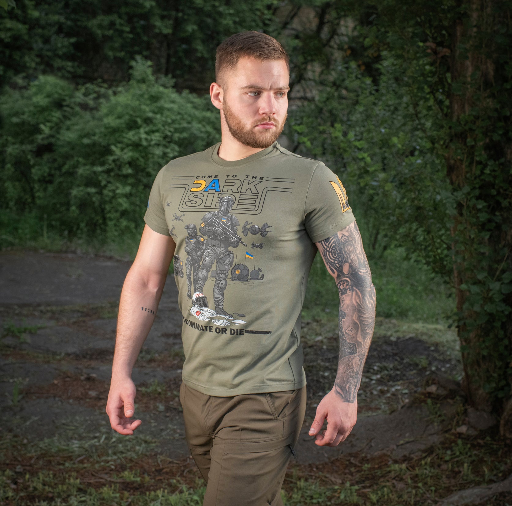 M-Tac футболка UA Side Light Olive