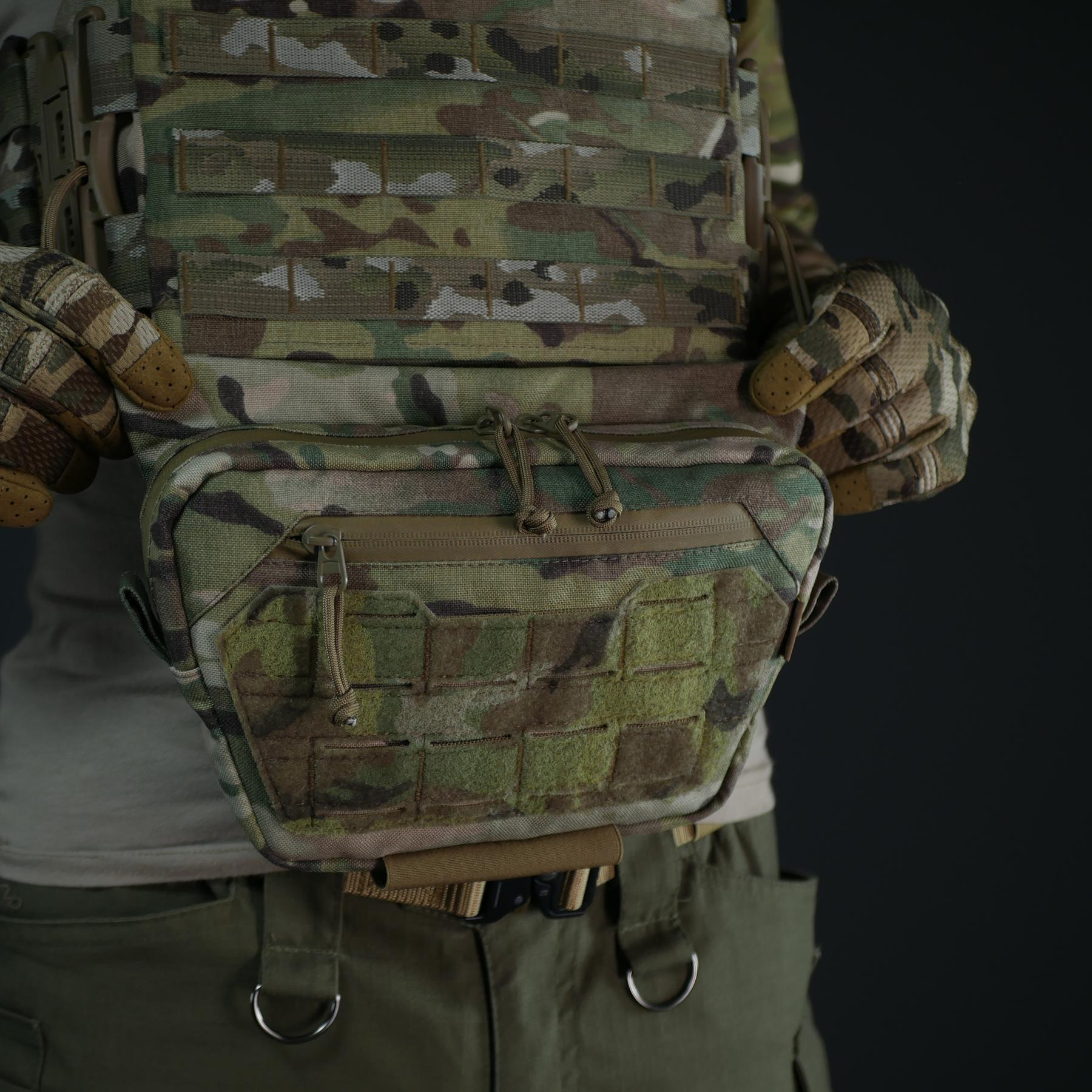 Сумка для захисту паху Militex розмір L | Cordura original USA
