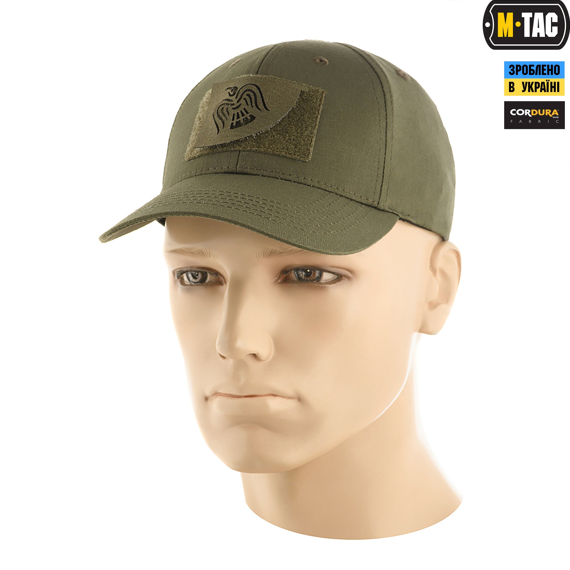 M-Tac нашивка Знамя Ворона скрізна Laser Cut Ranger Green